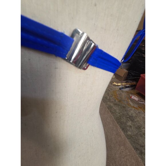 Herseas Blue Bikini Set With Ruched Top & Adjustable Straps*Medium *NWT - Picture 5 of 10